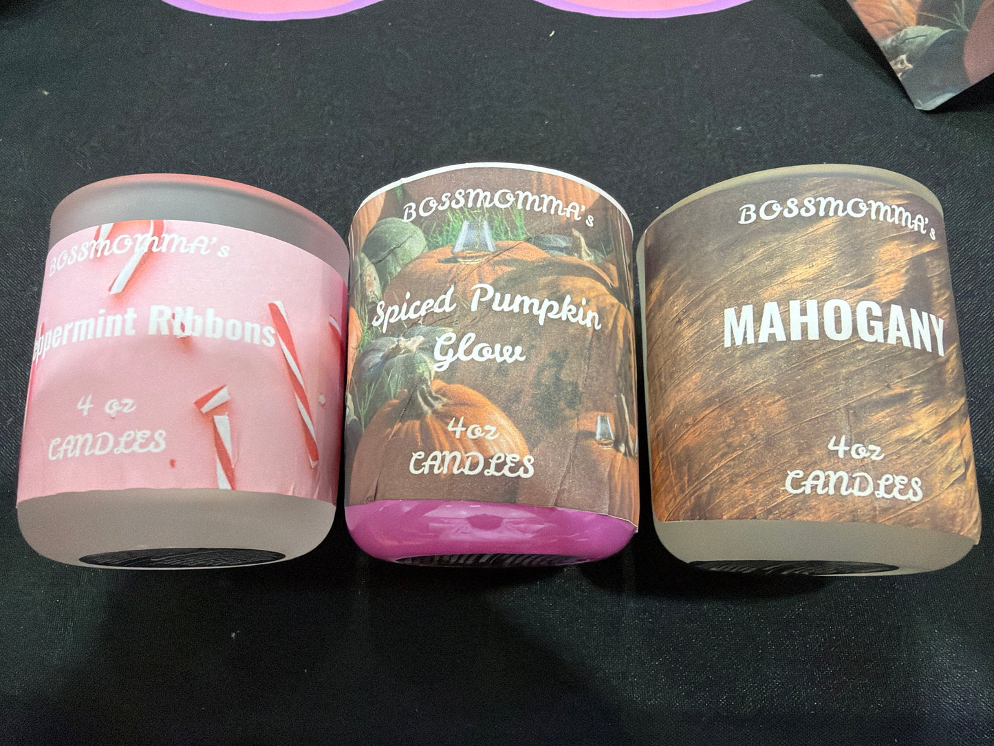 Bossmomma’s 4oz Candles