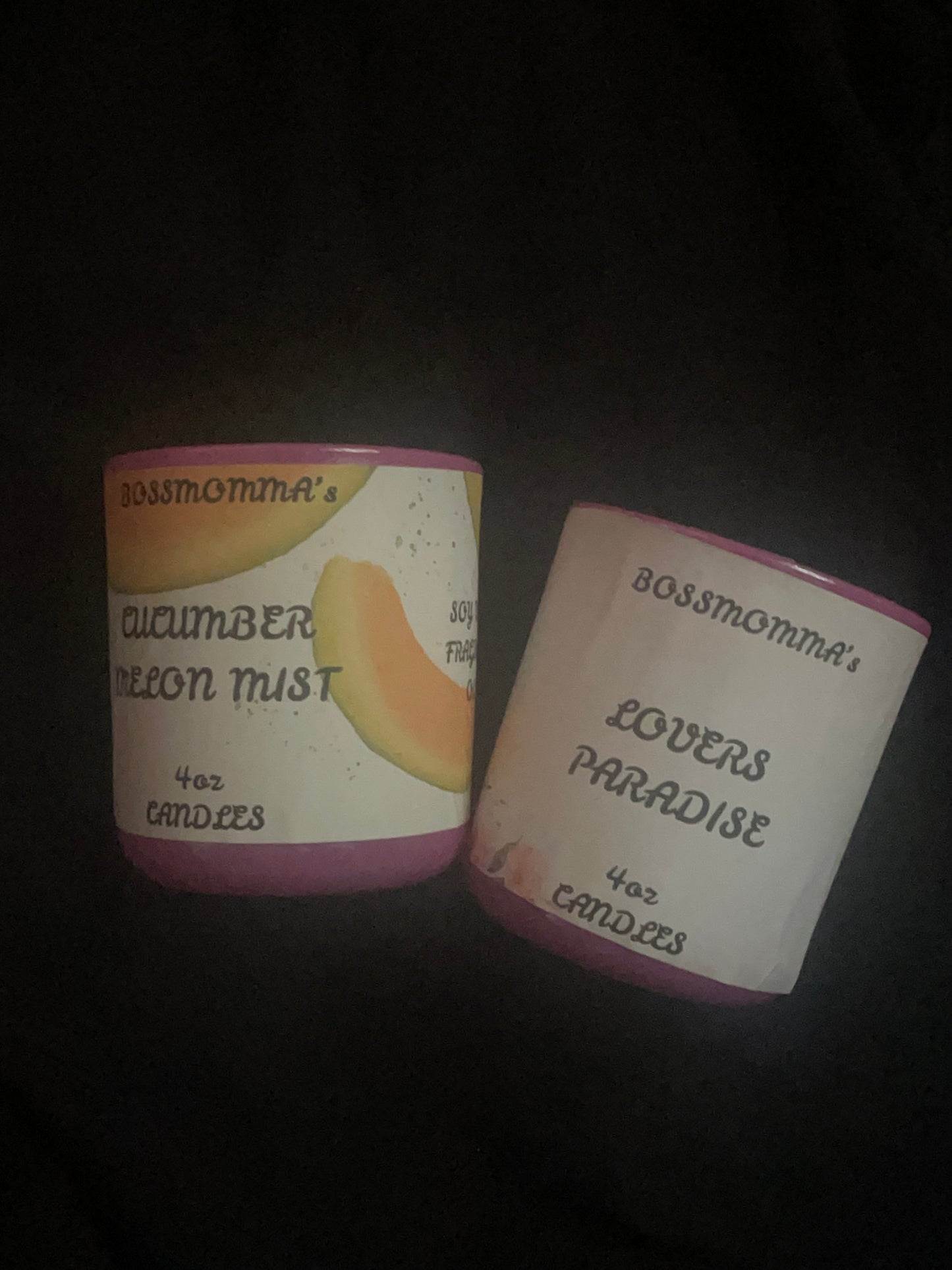 FAB & FRESH: BOSSMOMMAs 4oz CANDLES
