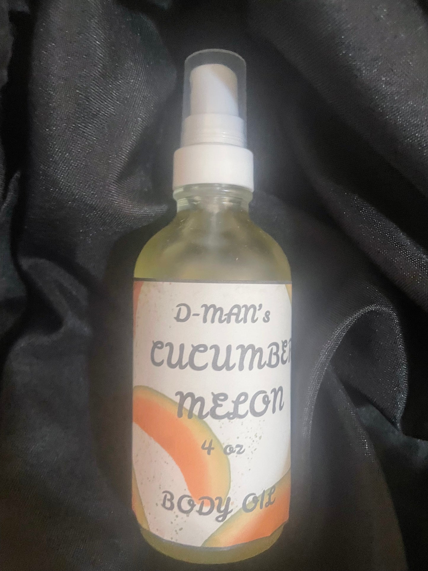 FAB & FRESH: D-MANs 4oz BODY OIL