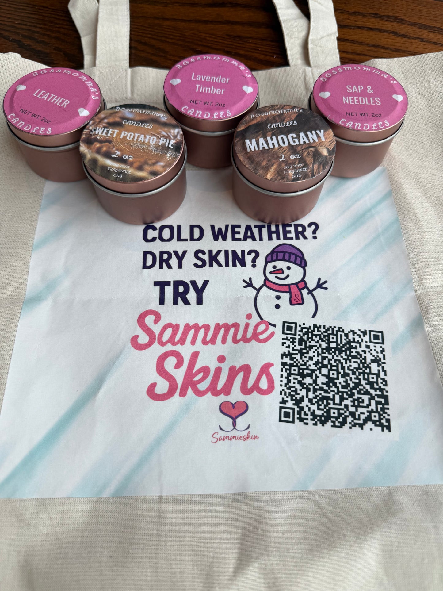 Holly Jolly Holiday 2oz Candle Bundle