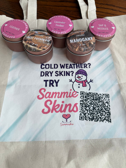 Holly Jolly Holiday 2oz Candle Bundle