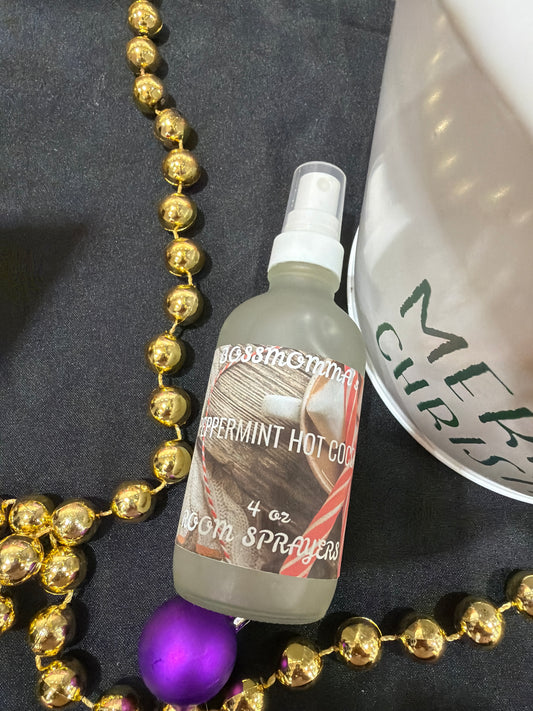 BOSSMOMMA’S 4oz ROOM SPRAY: HOLLY JOLLY HOLIDAY COLLECTION