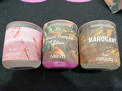 Bossmomma’s 4oz Candles