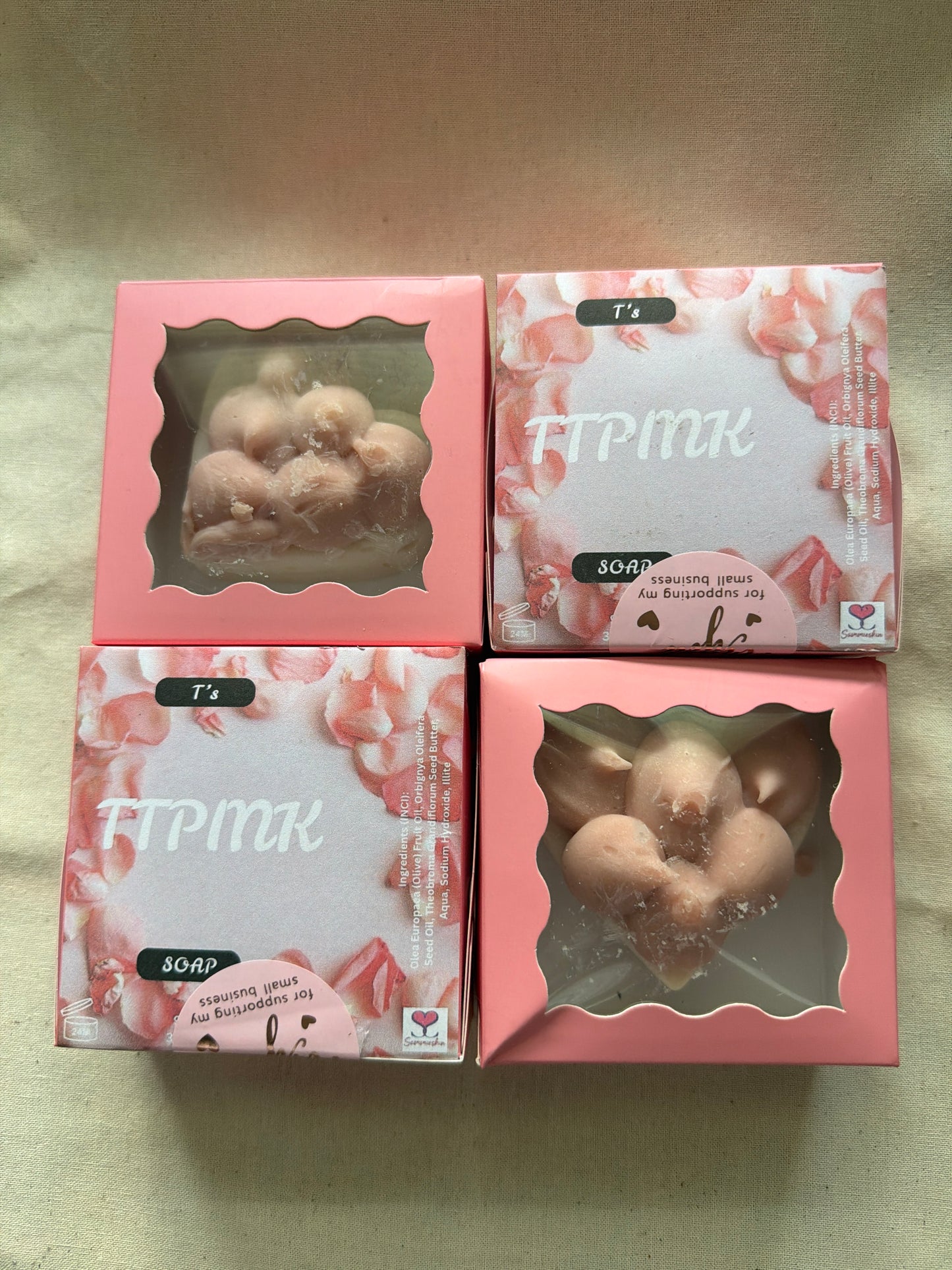 T’s TTPINK Solid Soap Heart