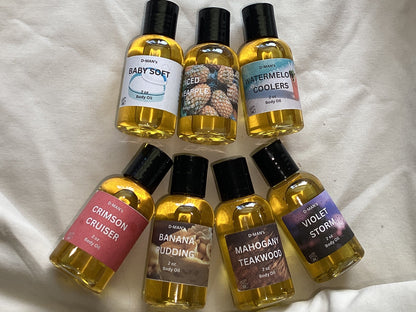 D-Man’s 2oz Body Oil