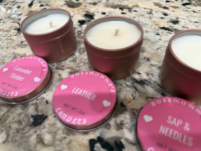 Bossmomma’s 2oz Candles