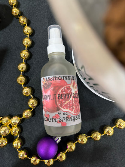 BOSSMOMMA’S 4oz ROOM SPRAY: HOLLY JOLLY HOLIDAY COLLECTION
